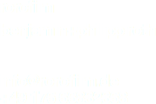 rorofilm
benjamin + philipp roth
luisenstr. 9
90762 fürth
info@rorofilm.de
+49 176 66832368